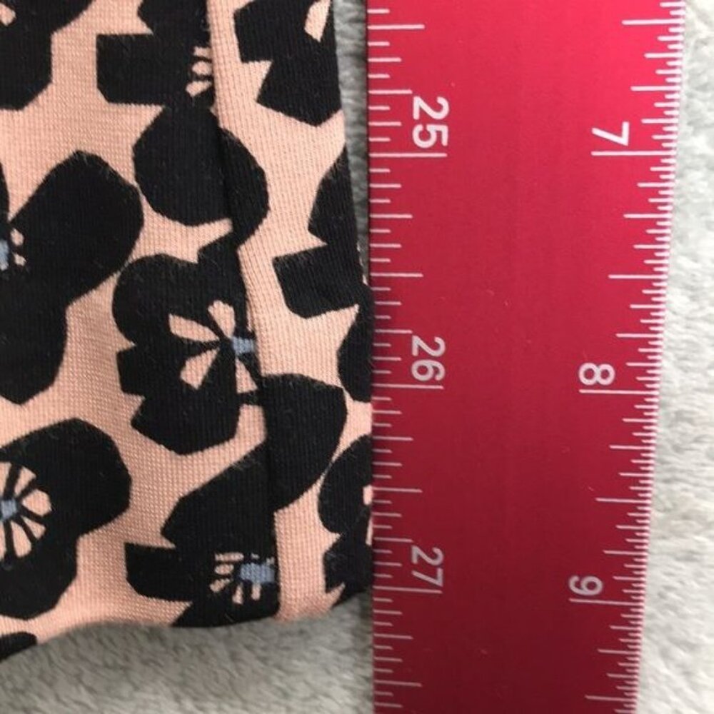 Maeve The Margot Cropped Kick Flare Pants Brown/Black Flowers Size  S - Picture 9 of 11